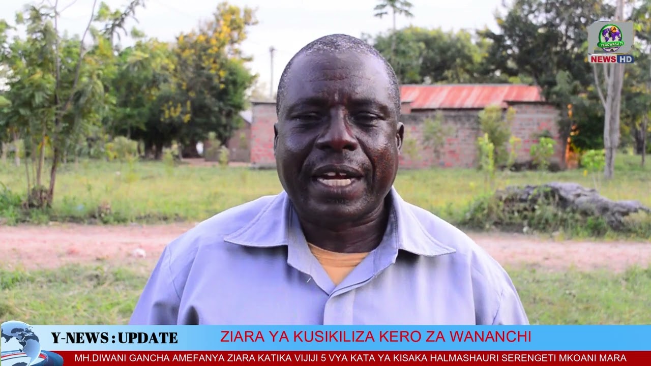 WANANCHI KISAKA WAPAZA SAUTI YA KILIO KWA DIWANI -SERENGETI