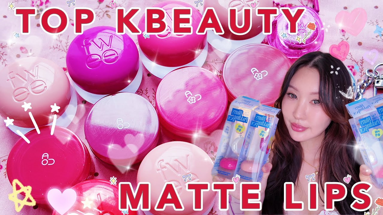 BEST SELLING KOREAN Matte&nbsp;Lip&nbsp;Tint/Pots | AOU, FWEE, ROMAND