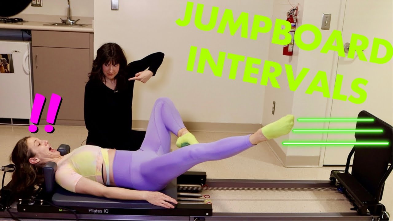 Pilates Reformer Workout - Jumpboard | 25 Min | Full Body Intervals | Metro IQ Reformer
