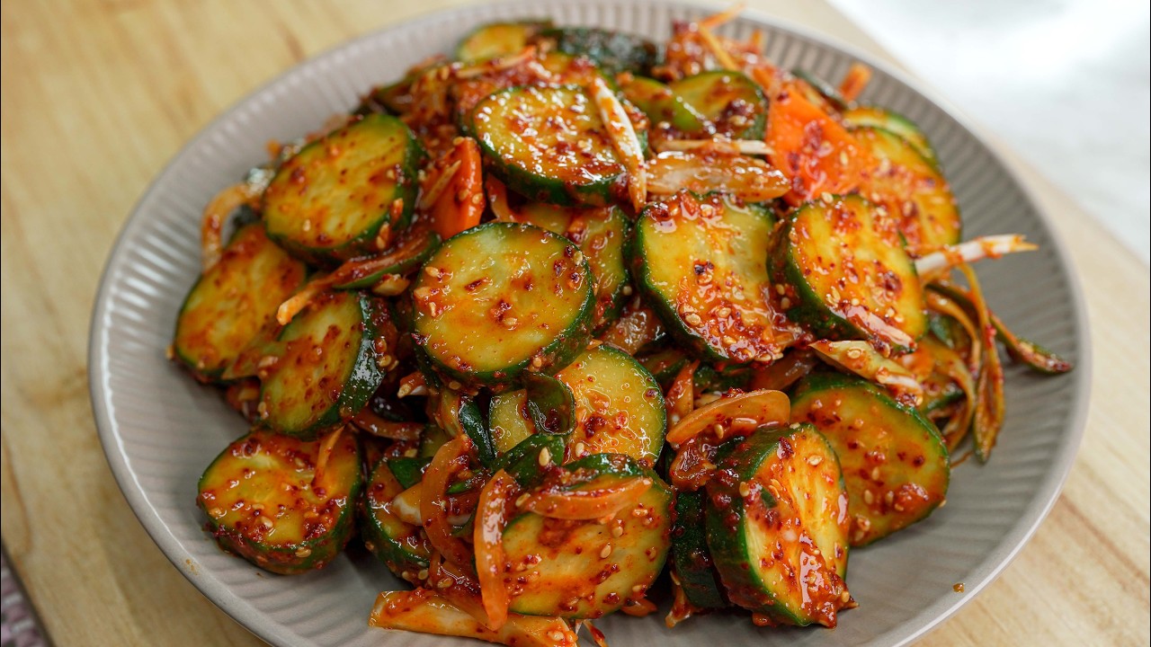 평생 써먹는 오이무침 비법… ‘이것’ 반스푼이 맛을 바꿉니다