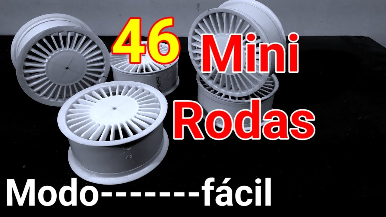 46-Mini Rodas de pvc-melhor m&eacute;todo