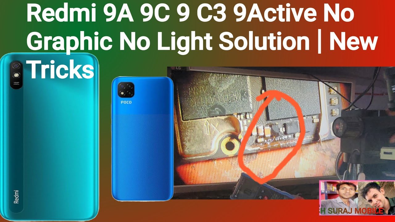 Redmi 9A Poco C3 c31  graphics Problem / 9I 9c 10A  display graphics Problem#smartphone 