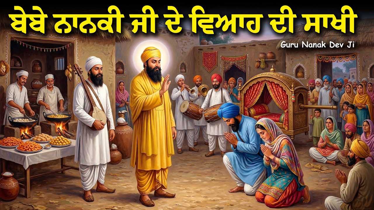 ਬੇਬੇ ਨਾਨਕੀ ਜੀ ਦੇ ਵਿਆਹ ਦੀ ਕਥਾ | Guru Nanak Dev Ji Itihas | Bebe Nanaki Ji | Ikk Rang