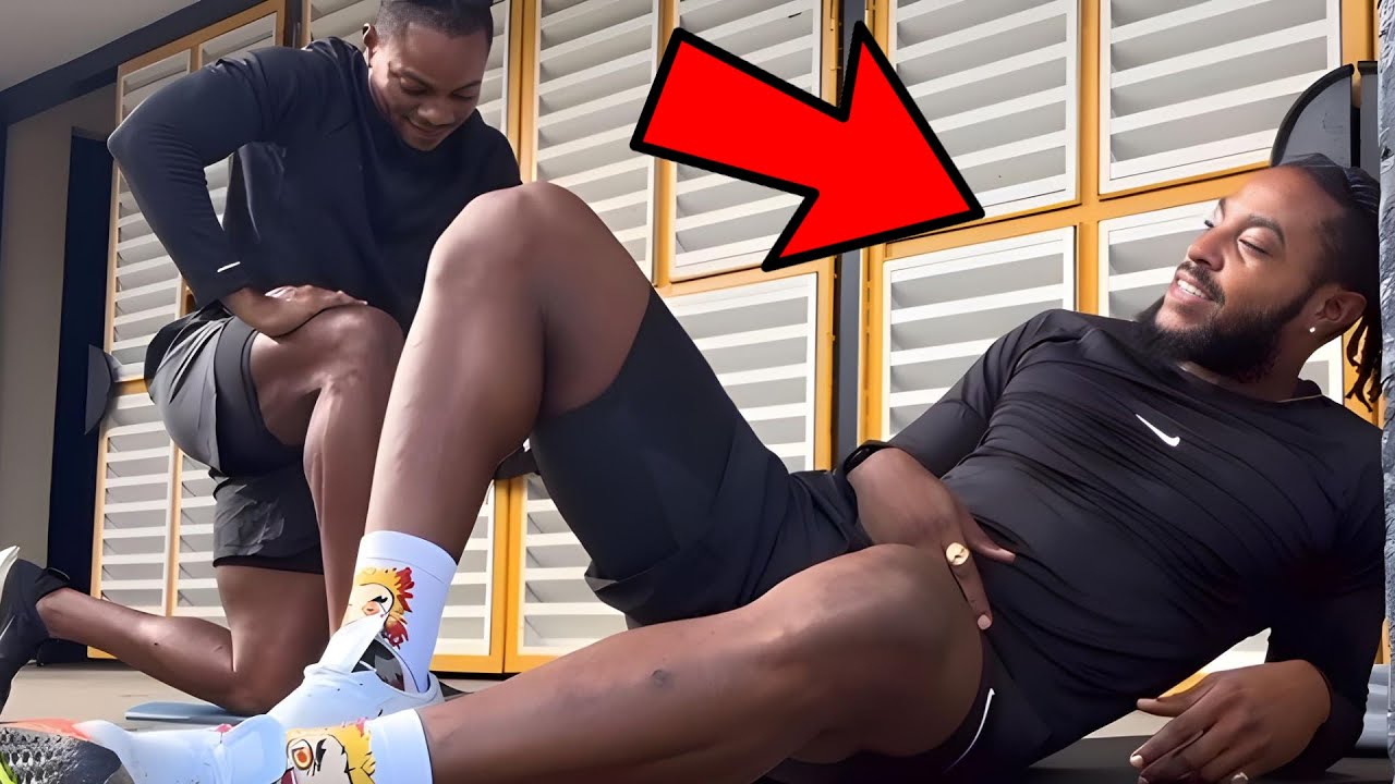 Take A Sneak Peek At Kishane Thompson Training💪