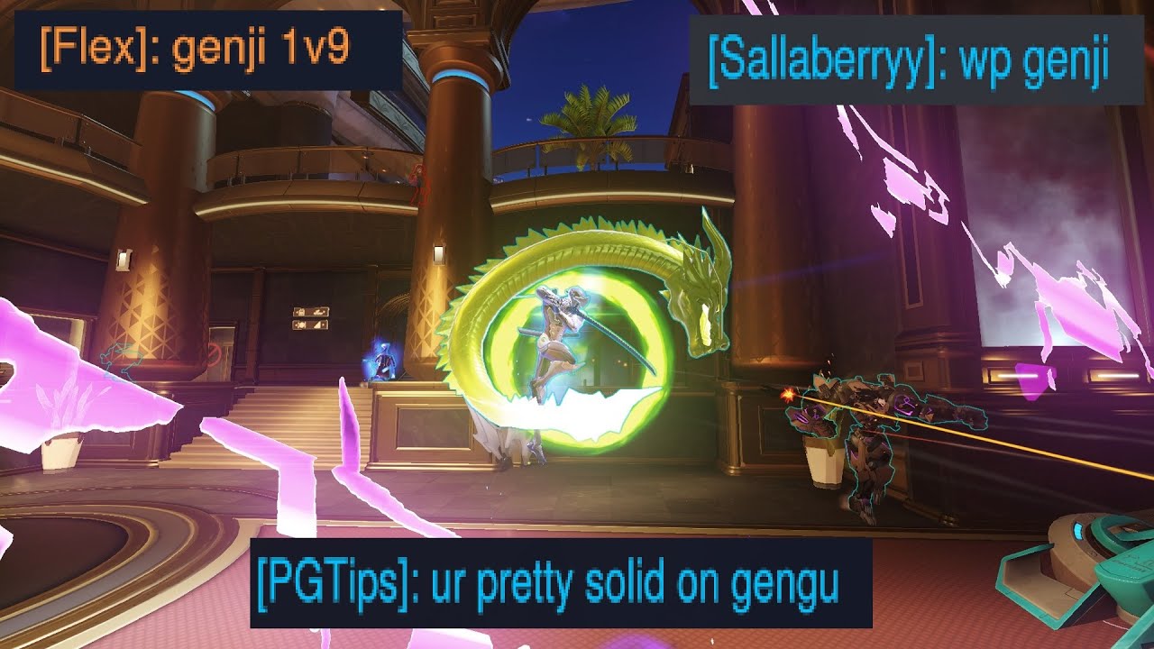 NASTIEST Blade clips you will EVER see - Genji Montage