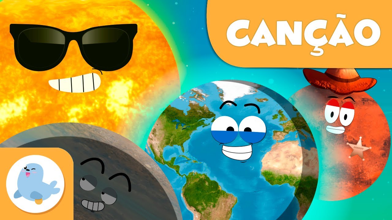 Canção OS PLANETAS 🌞 O mesmo Sol 🪐 Canção educativa para aprender sobre o SISTEMA SOLAR 🚀