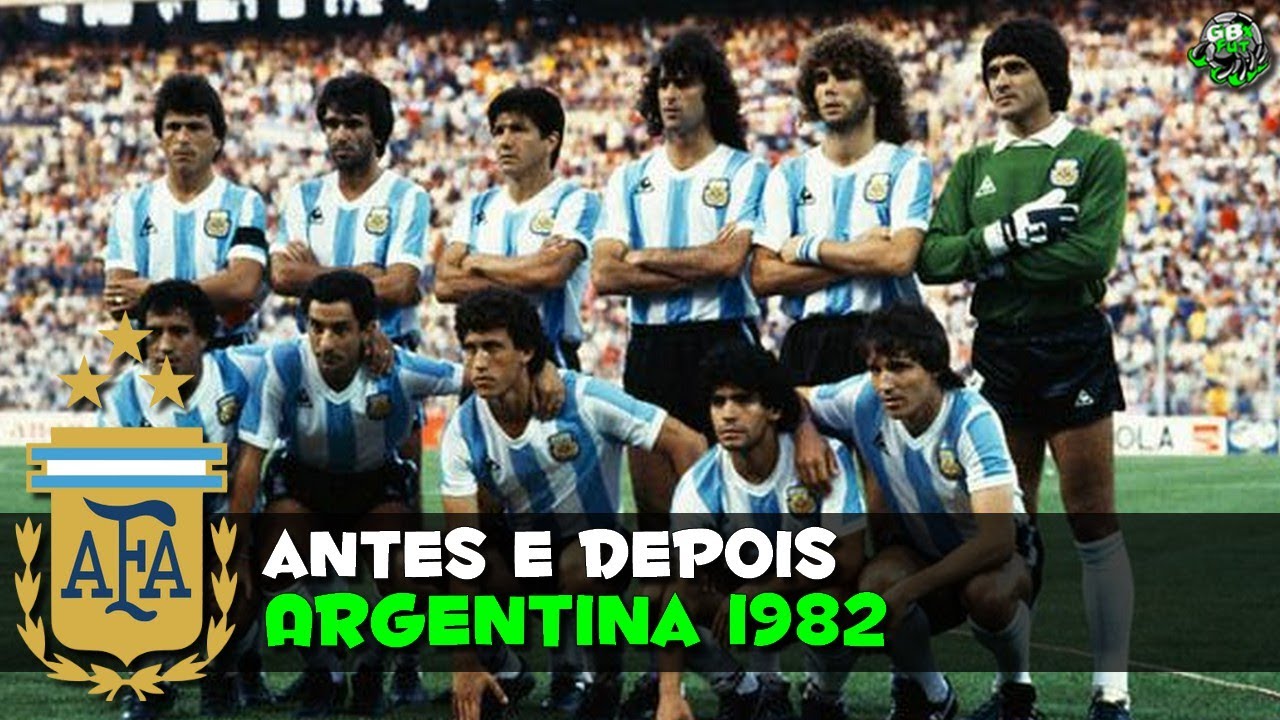 Argentina 1982 | Antes e Depois | Copa do Mundo 1982 | Before and After | Seleção Argentina 1982