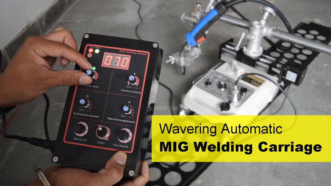 Welding Made Easy with the Wavering Automatic MIG Welding Carriage