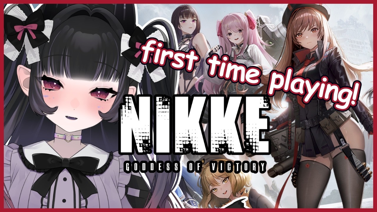 【GODDESS OF VICTORY: NIKKE】first time! reacting to characters & more!