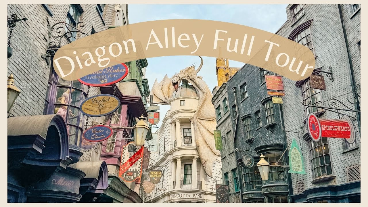 WIZARDING WORLD TOUR | Diagon Alley at Universal Studios ⚡️