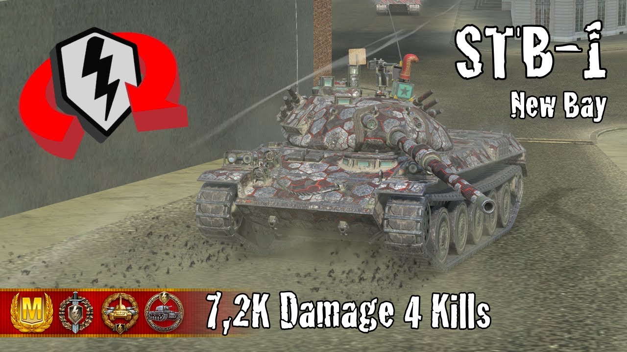 STB-1  |  7,2K Damage 4 Kills  |  WoT Blitz Replays