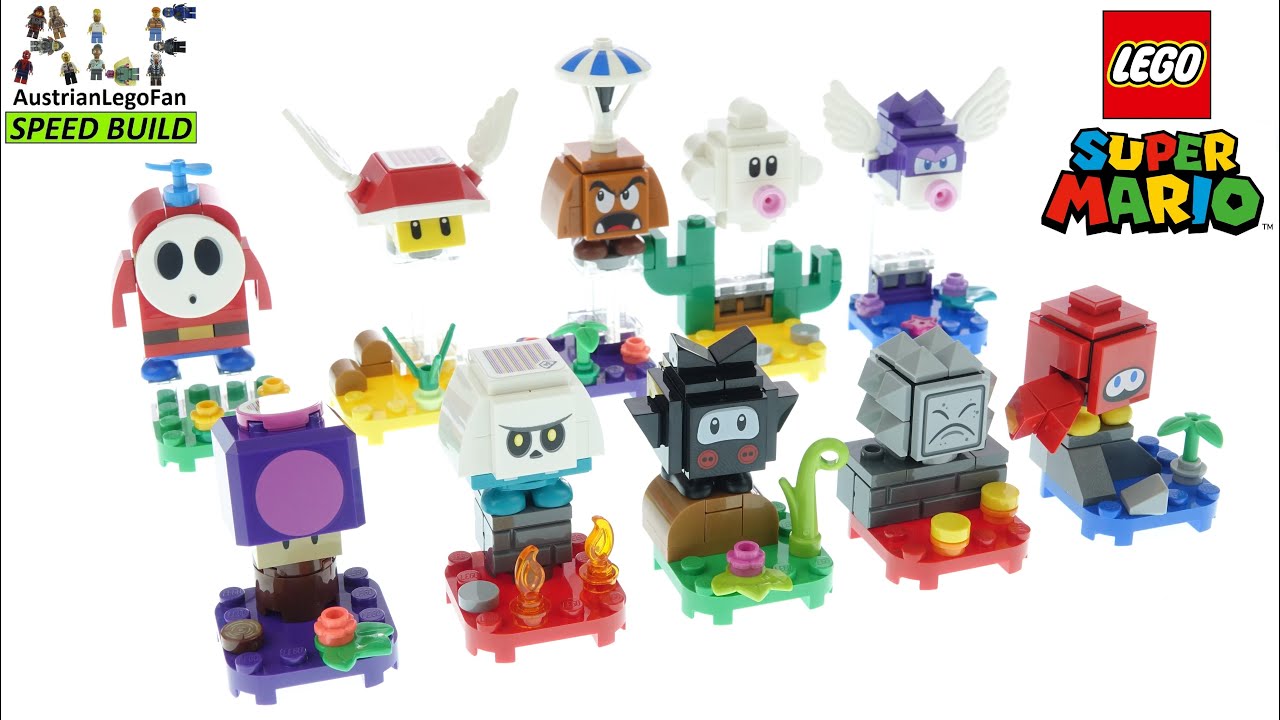 LEGO Super Mario Character Pack Seria 2 - LEGO 71386 Speed ​​Build