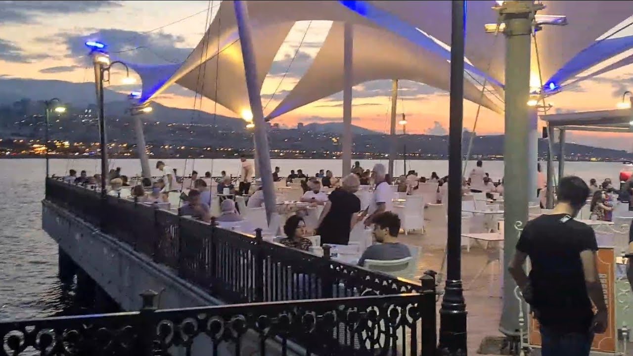 Samsunda iskelede gezmek