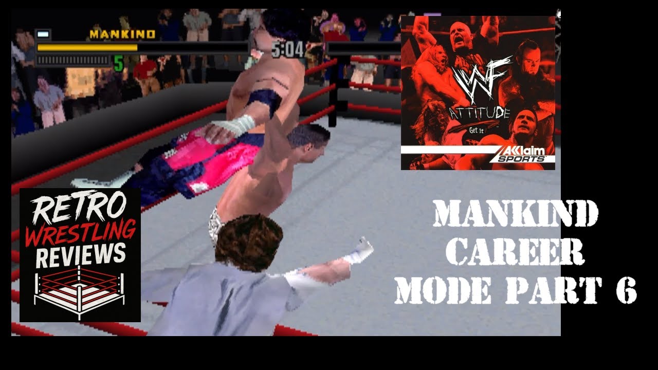 Career mode as Mankind Part 6 (WWF Attitude (Playstation) Gameplay)