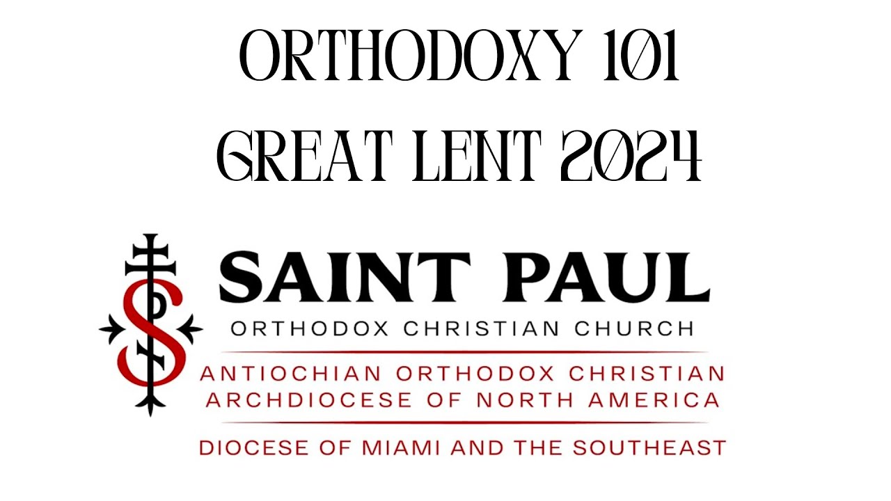 ORTHODOXY 101 SESSION 4 | On the Lord's Prayer
