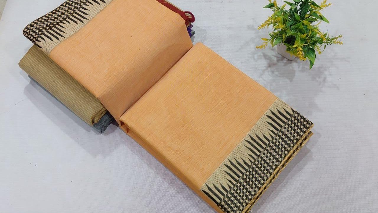 Chettinad Cotton Sarees | WhatsApp - 8344378186 #cottonsarees #chettinadsarees #handloom