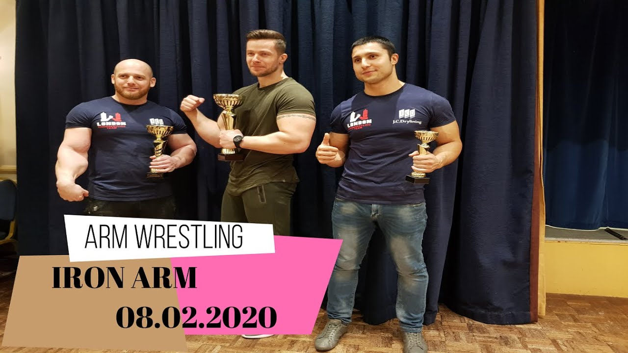 UK Armwrestling   IRON ARMS 08.02.2020  Bogdan Stoica , Stefan Tamas , Martin Georgiev