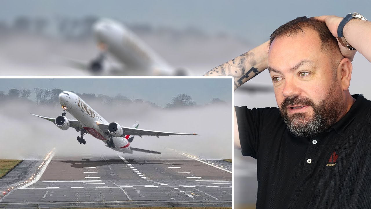 Scariest Crosswind Landings Caught on Camera REACTION | OFFICE BLOKES REACT!!