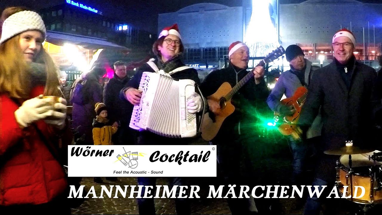 Stille Nacht ? - Cocktail Nacht -   Wörner Cocktail im Mannheimer Märchenwald