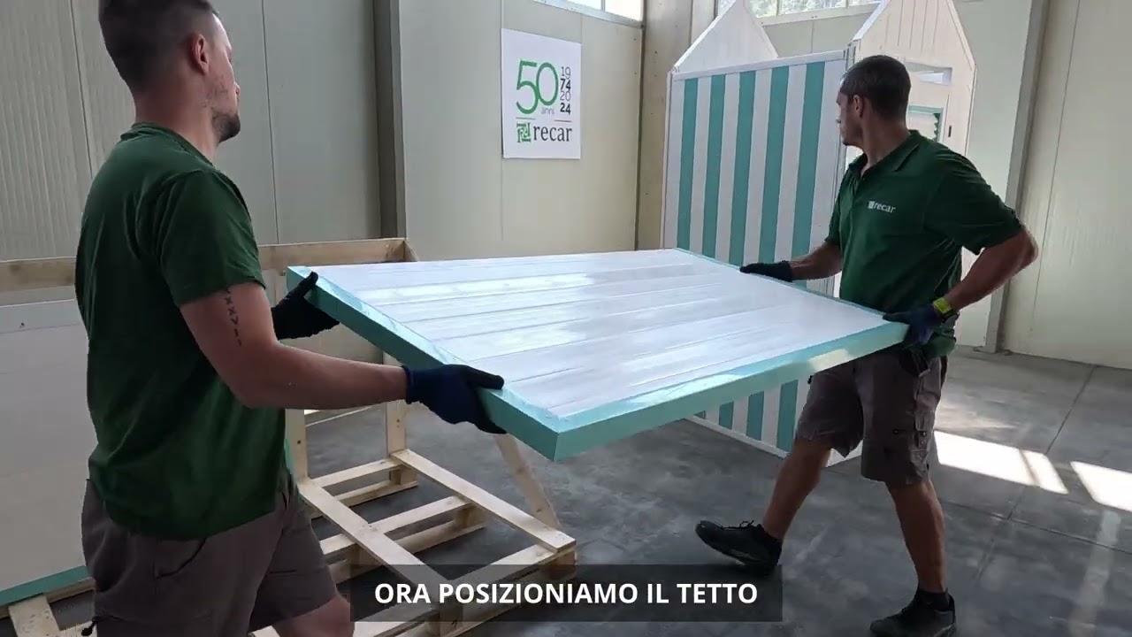 CABINA SIRENA ASSEMBLAGGIO