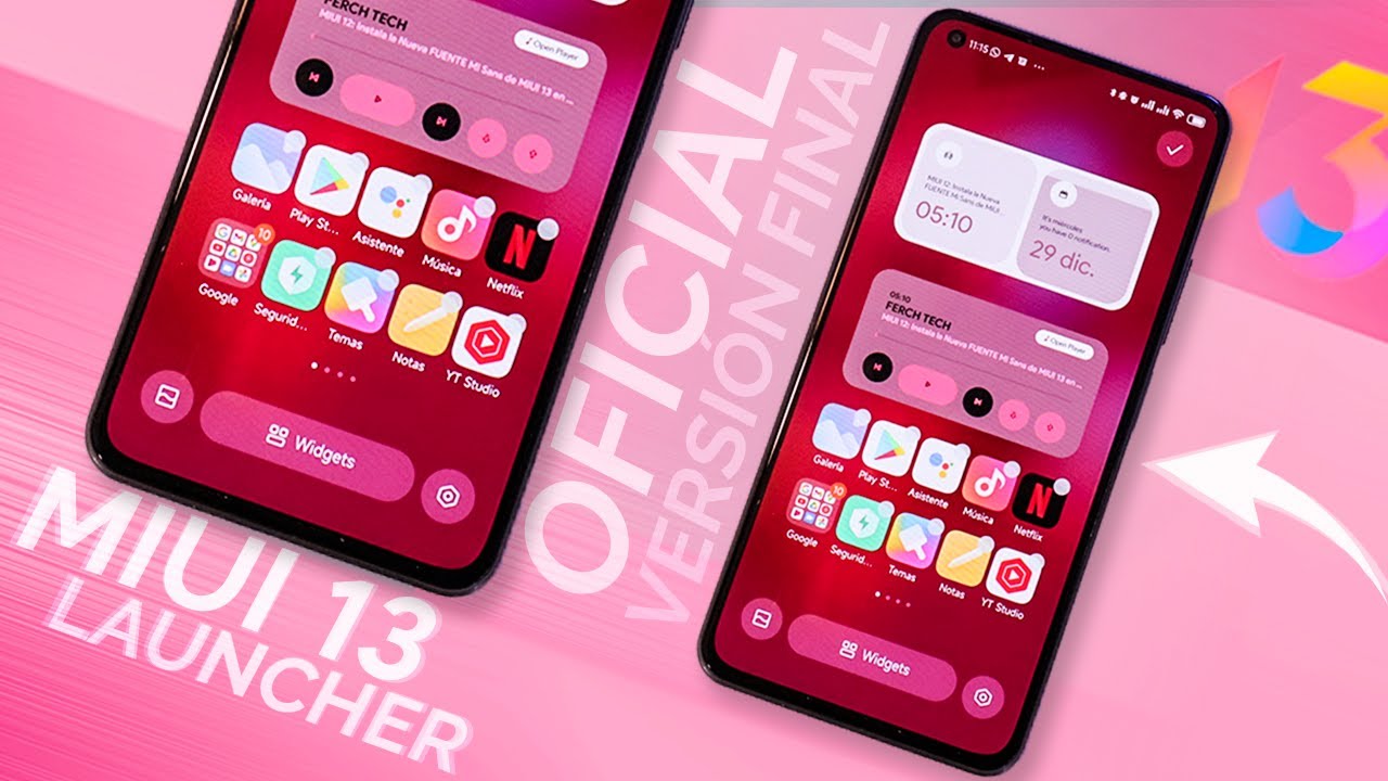 MIUI 12: INSTALA el Launcher de MIUI 13 en Cualquier Xiaomi (Versi&oacute;n Oficial Final 2022)