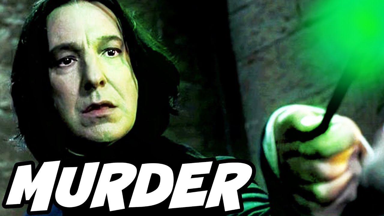 Did Snape Ever Murder Anyone as a Death Eater? - Harry Potter Theory