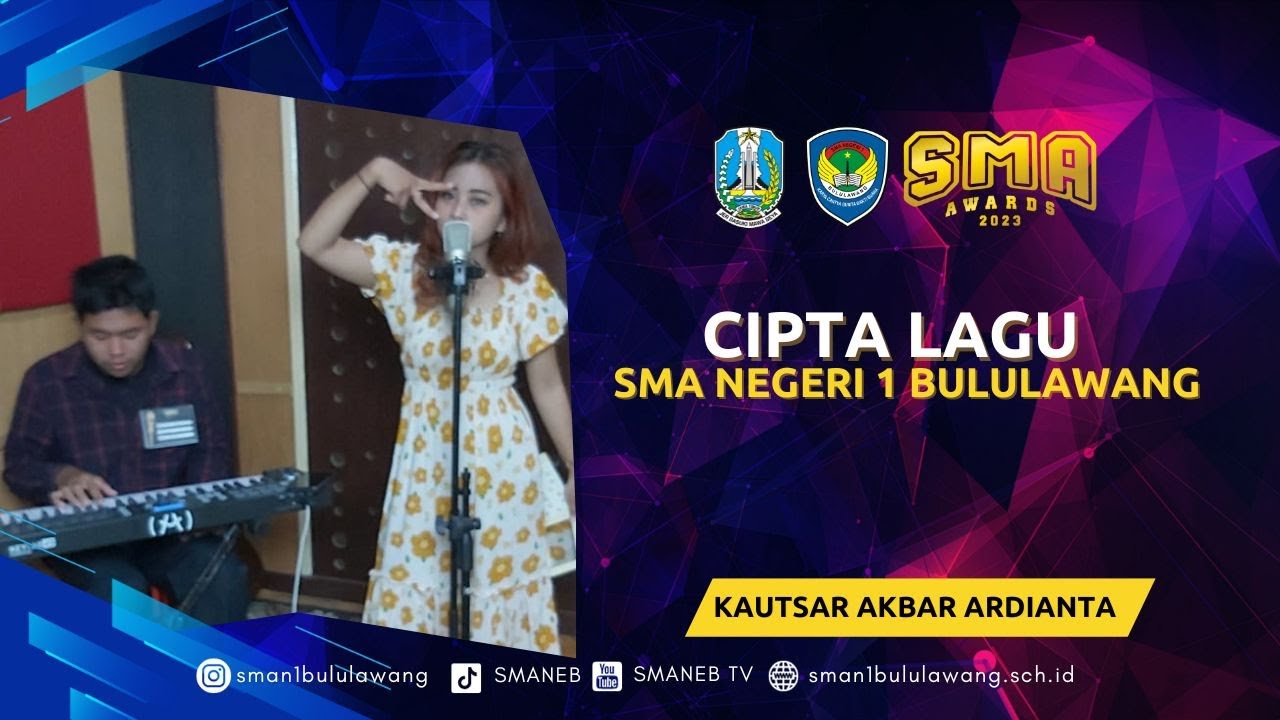 Jawa Pos SMA Awards - Cipta Lagu - SMA Negeri 1 Bululawang - laut biru kautsar Akbar