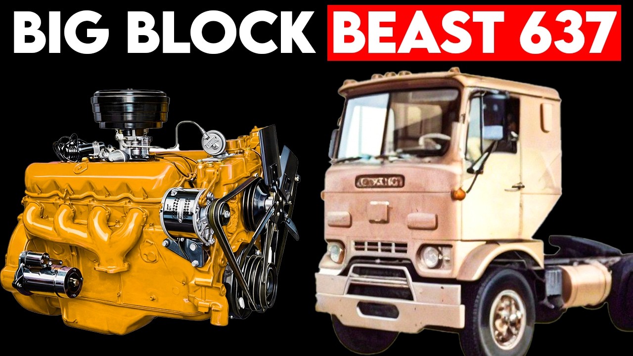 The Shocking Truth Behind GMC's Giant 637—The Largest V8 Ever!