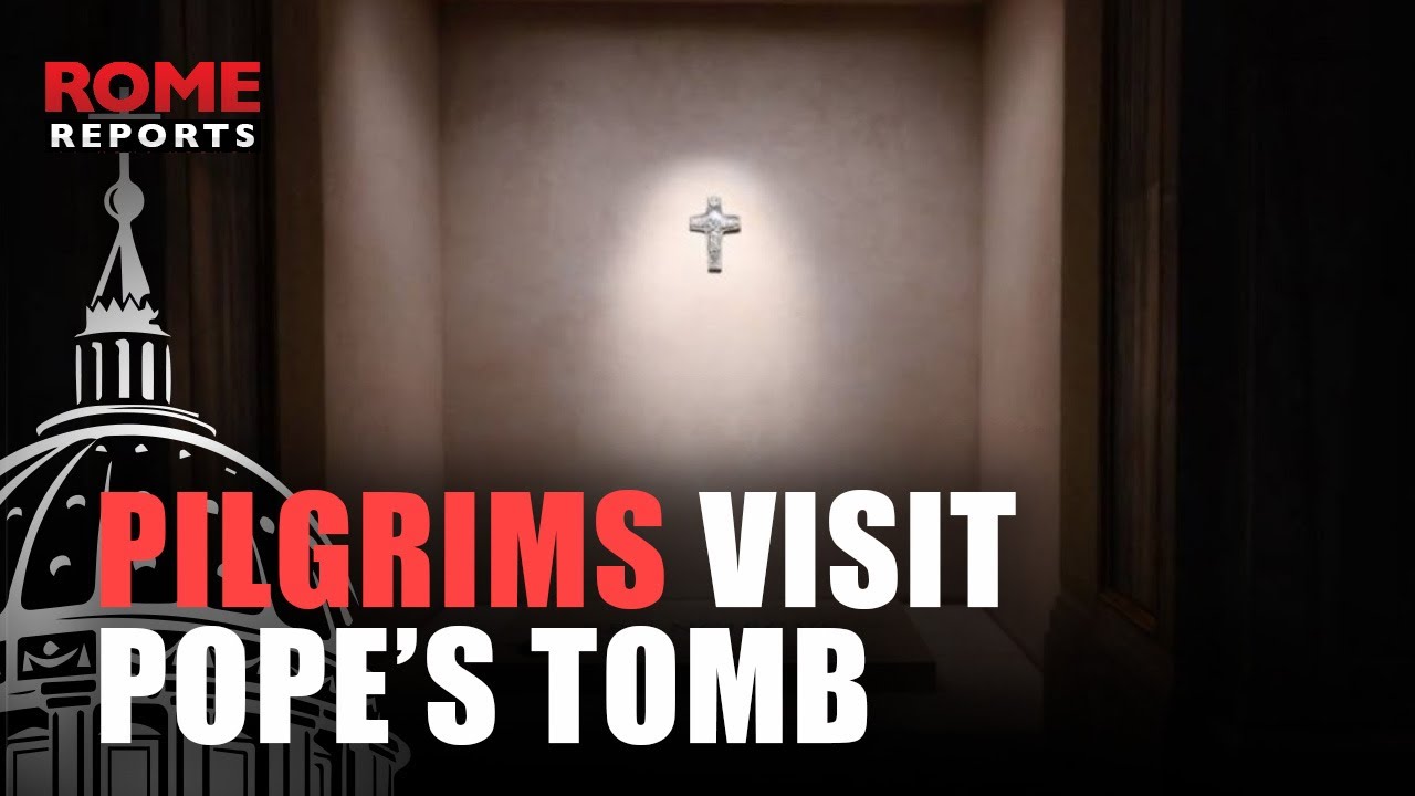 VIDEO ONLY: Thousands of faithful pray before Pope Francis’ tomb