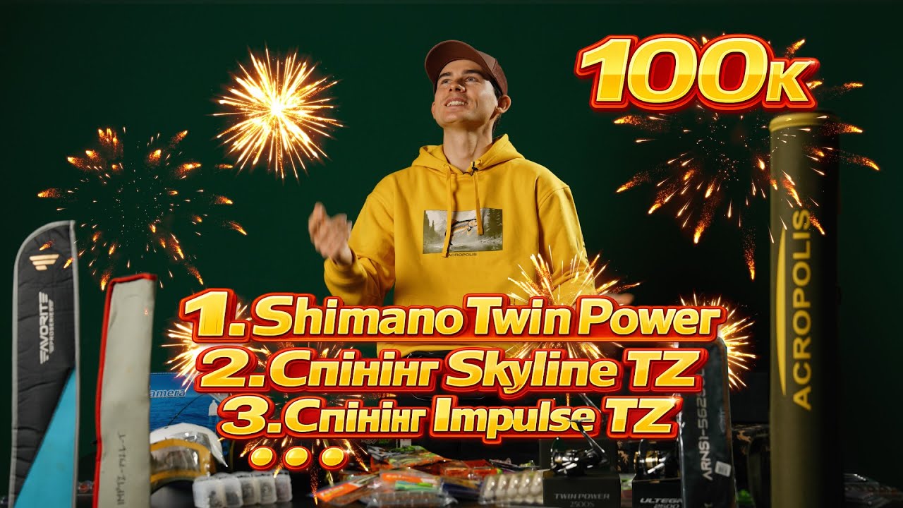 Розіграш ПРИЗІВ - розіграш Shimano Twin Power