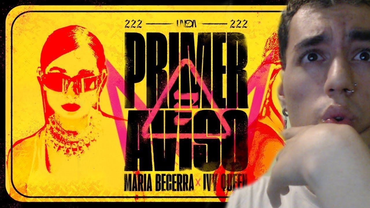 REACCION MARIA BECERRA IVY QUEEN PRIMER AVISO (OFICIAL VIDEO)