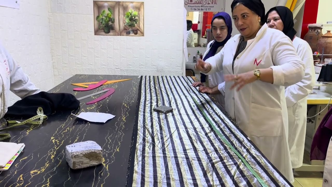 لبسة دو بياس عصرية وبمعلومات من ذهب حصريا مع الاستاذة نوال