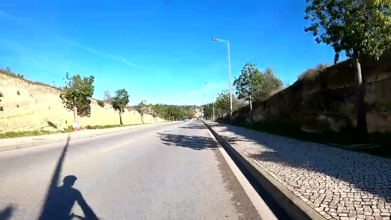 Radstrecke in Portugal, von Silves zum höchsten Berg  in der Algarve dem Fóia.