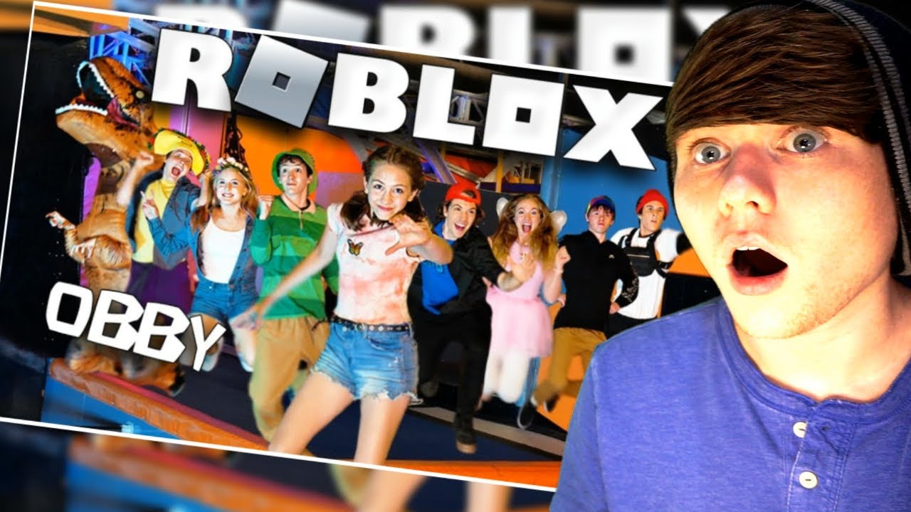 Roblox Obby In Real Life @shilohandbros REACTION!
