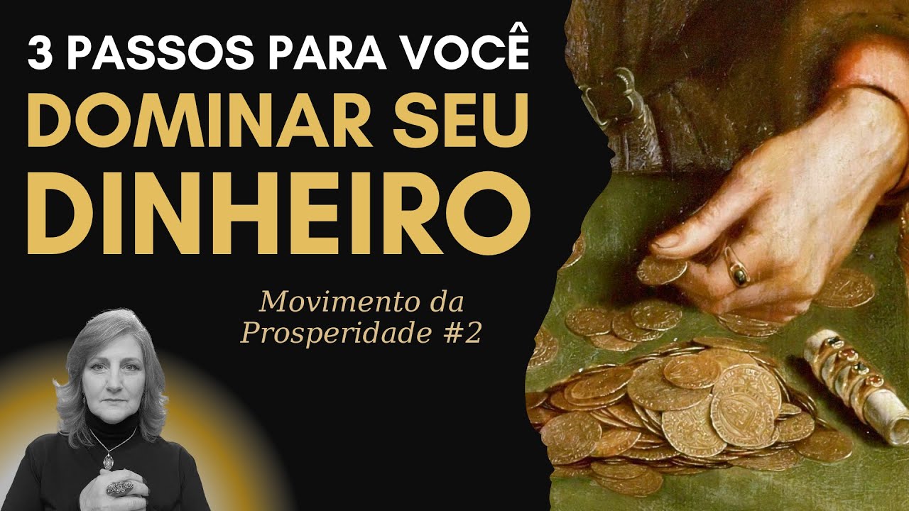 3 PASSOS PARA NÃO TER MAIS PROBLEMAS COM DINHEIRO | Mabel Cristina Dias