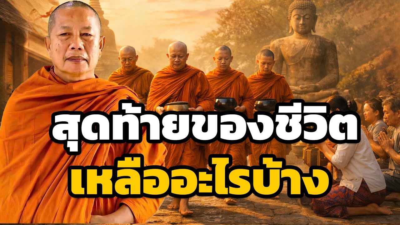 บุญคือสิ่งเดียวที่ไม่ทอดทิ้งเรา  ธรรมะคลายทุกข์ พระมหาบุญช่วย ปัญญาวชิโร