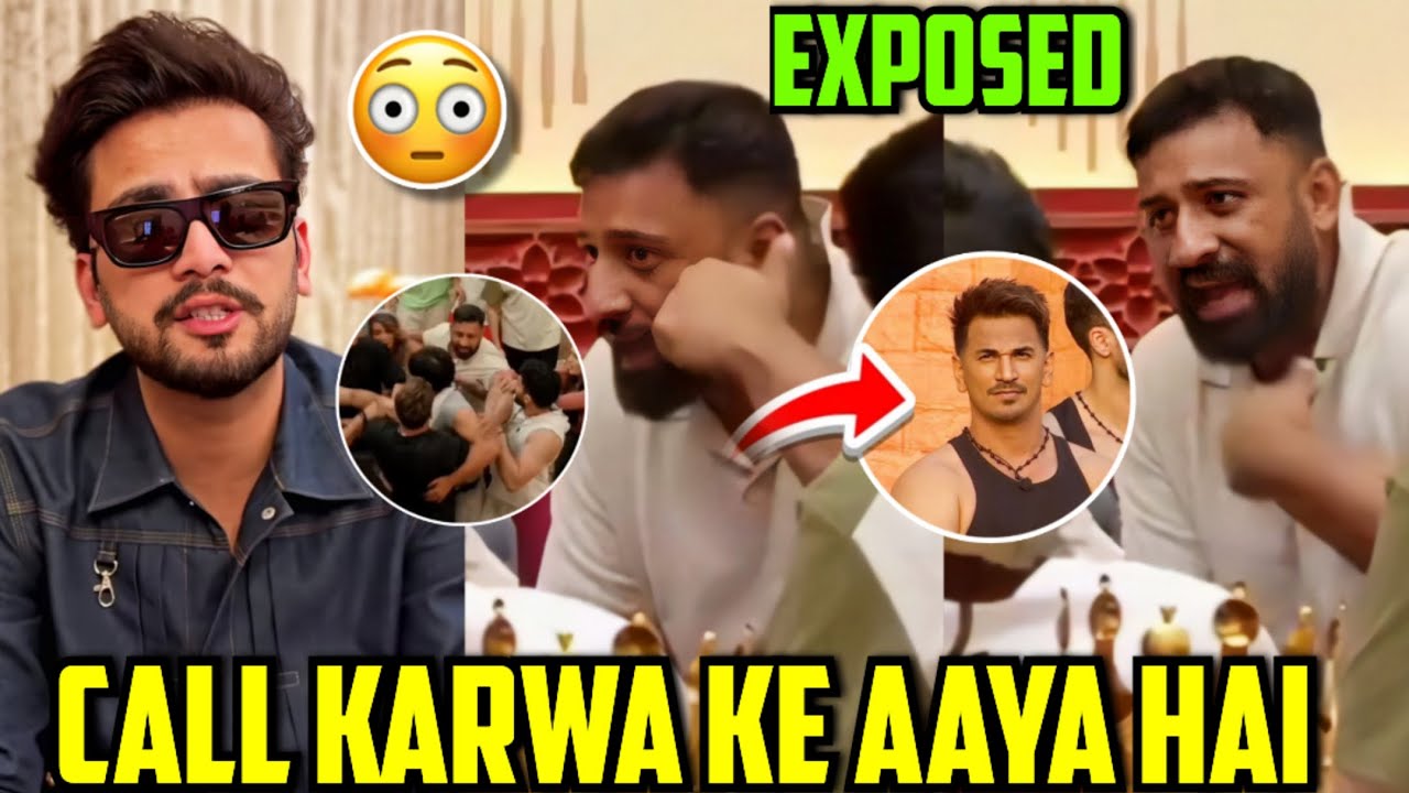 OMG🤯- Rajat Dalal Fully Exposed Prince Narula & Taking Revenge Of Elvish Yadav,Rajat dalal Elvish 