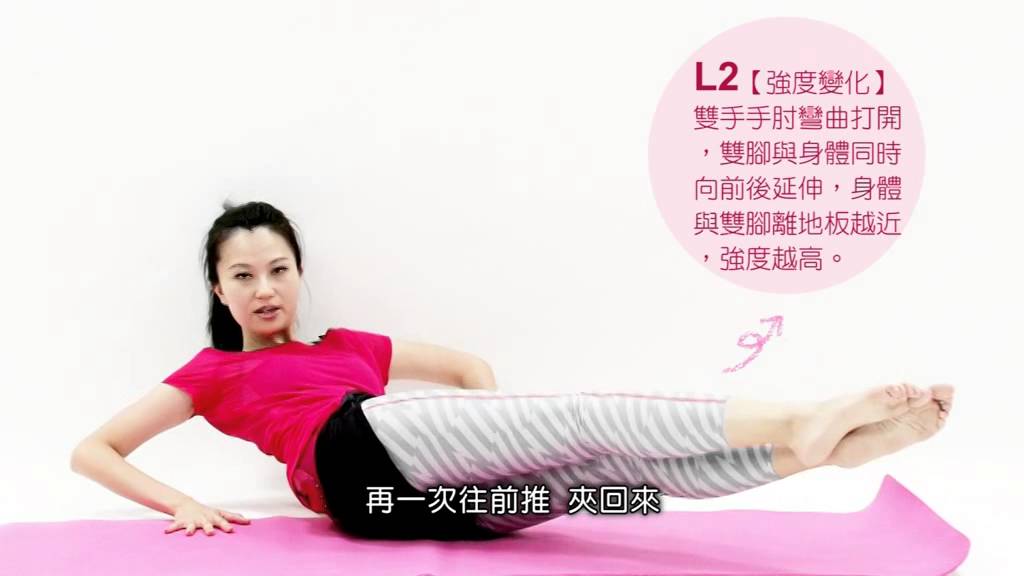 美體雕塑：強化核心肌群 找回小蠻腰 國語
