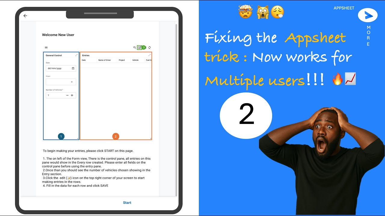 PART 2 : AppSheet Fix: Make Table-in-Form View Work for Multiple Users Simultaneously! 🛠️👥 💡🔥
