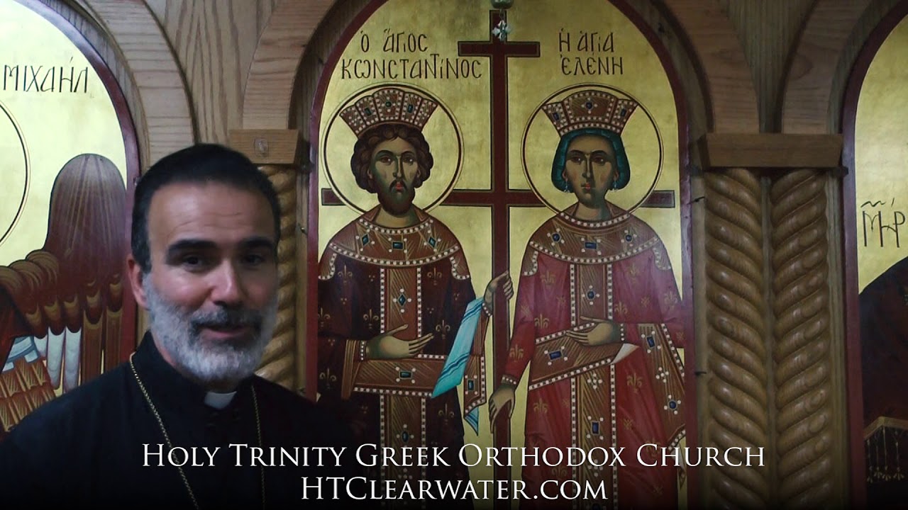Rev. James T. Paris Teaches about Sts. Constantine and Helen | Holy Trinity Greek Orthodox Church