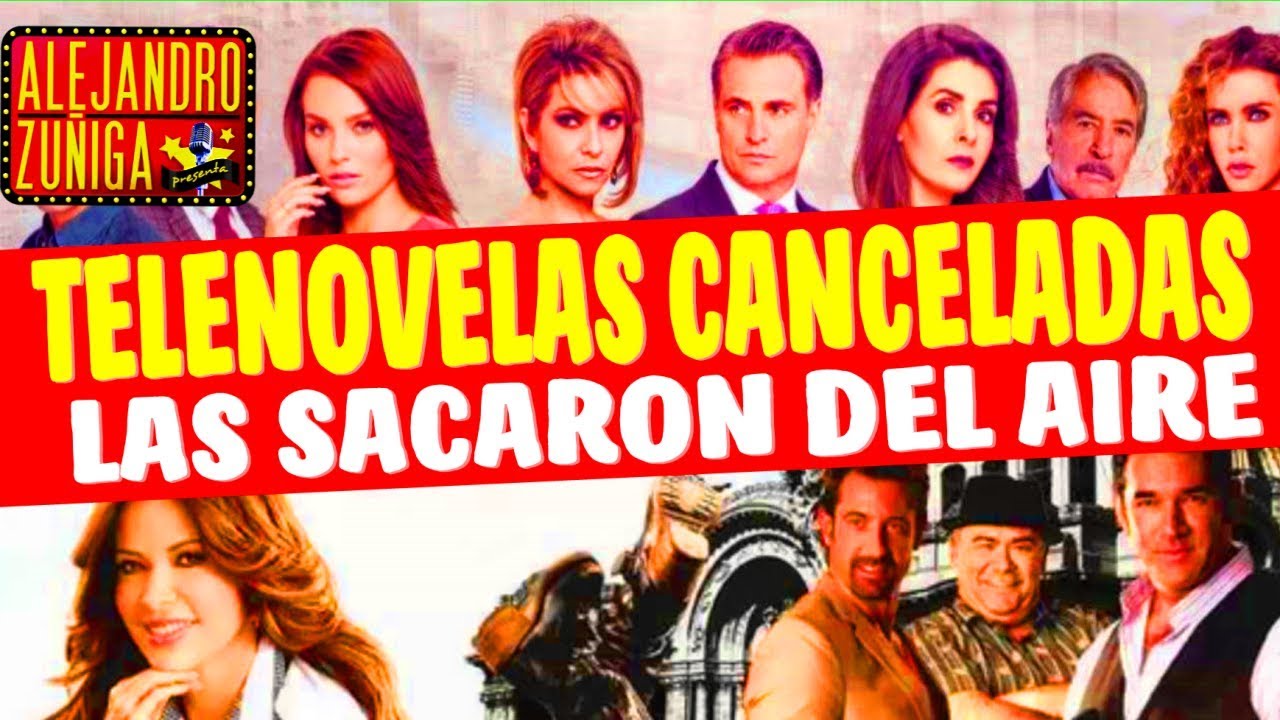 50 TELENOVELAS CANCELADAS sorpresivamente!! fuera del aire