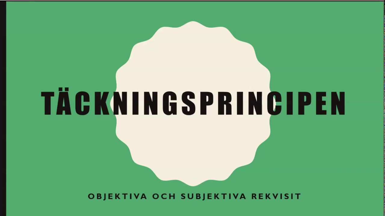 02.  Straffr&auml;tt - t&auml;ckningsprincipen