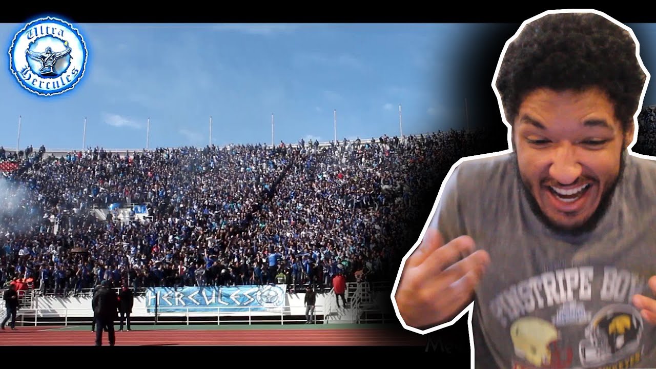 INSANE ULTRAS HERCULES!! Ittihad Tanger Ultras || REACTION (اتحاد طنجة)