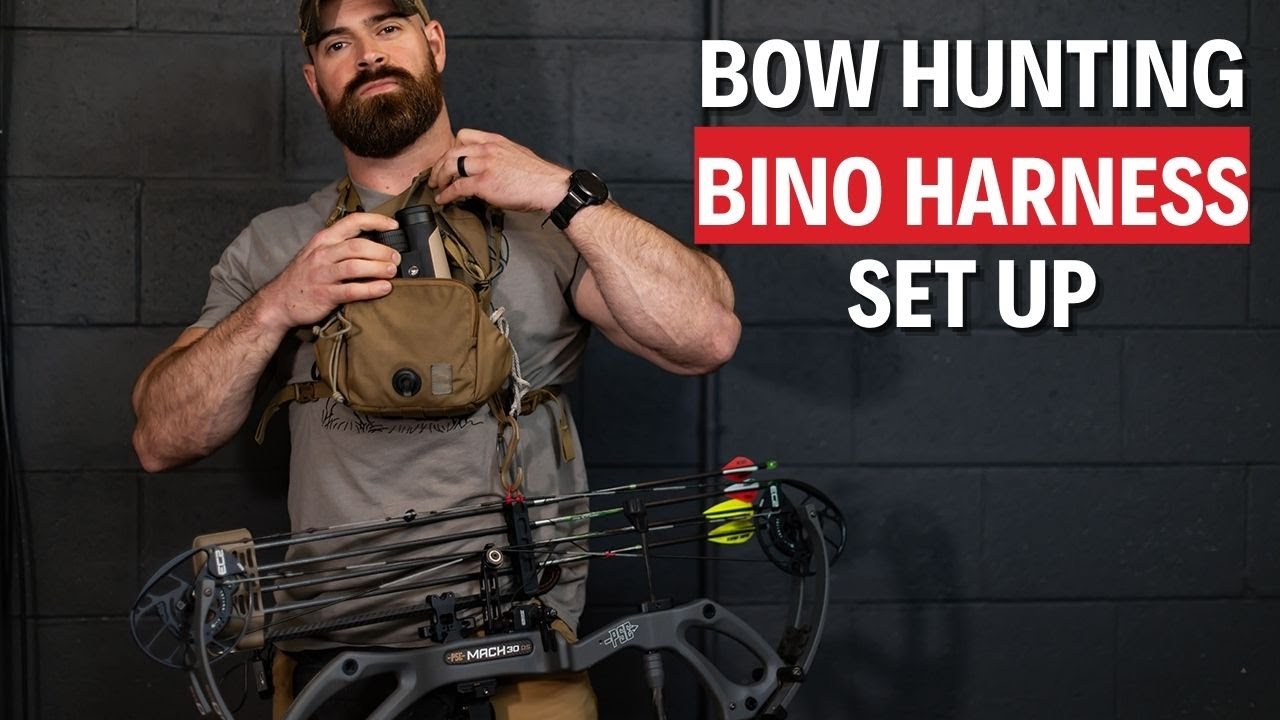 Bow Hunters Bino Harness Set Up | Bow Hunting & 3D Archery