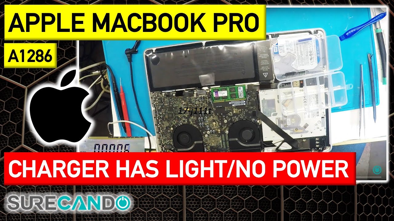 Fixing Apple MacBook A1286 15