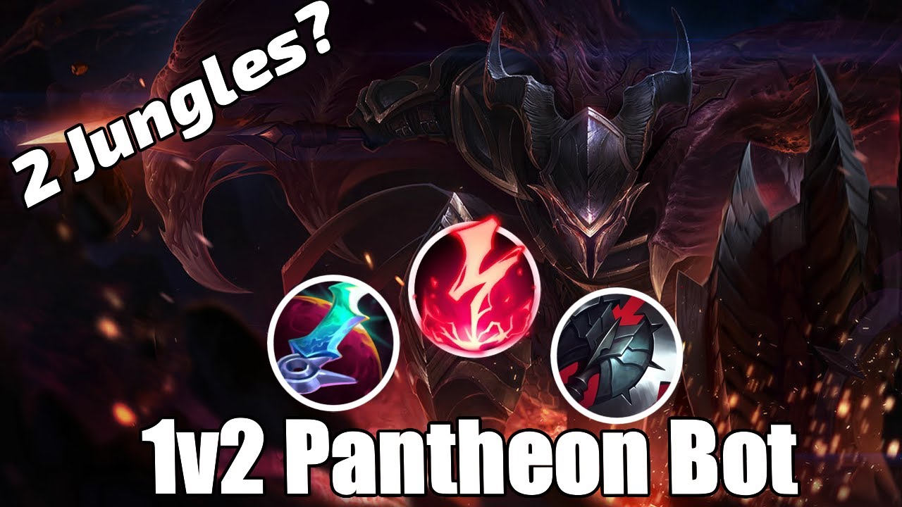 Pantheon 1v2, I still win lane!! - Full Gameplay