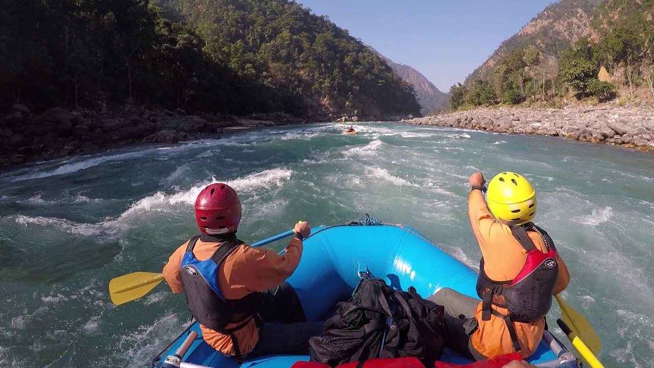 12 days Whitewater Rafting in the Karnali River western himalayan  in  Nepal.