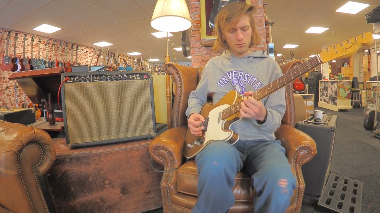 Dirk Witte - Fender JV Modified '60s Custom Telecaster Firemist Gold