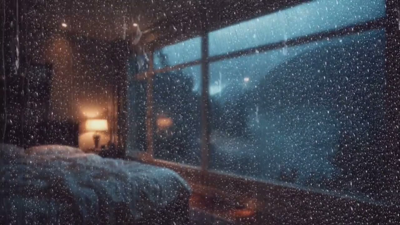 3 Hours Rain Sounds for Sleep, Study, Relaxation and Stress Relief.(No Ads)