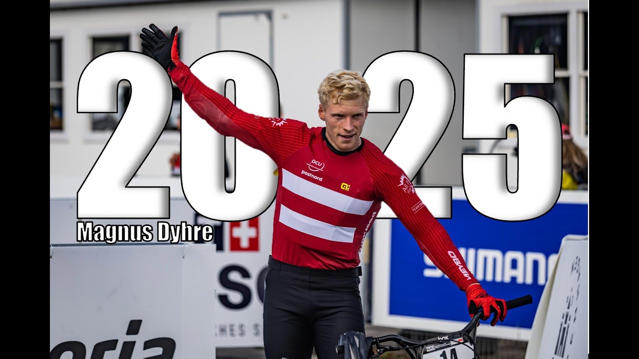 Magnus Dyhre 2025 BMX race
